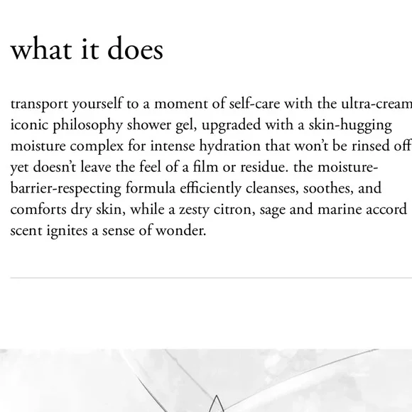 ✨New✨ TWO Philosophy White Pear 🍐 Hydrating Shower Gel - Picture 4 of 7